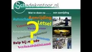 Wat te doen na een aanrijding? Veroorzaker autoschade!