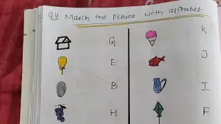 Annual exam english worksheet for nursery #english worksheet #nursery#kids#study#home school 