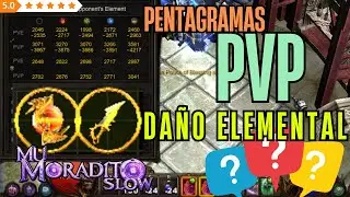 Which is the best PVP Pentagram and how does Elemental Damage work - Mu Online Purple Slow