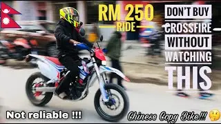ГРУСТНАЯ ПРАВДА О CROSSFIRE !!!| ПОЧЕМУ ОН НЕ НАДЕЖНЫЙ?? | RM 250 MOTARD RIDE