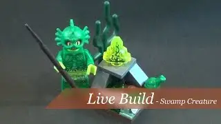 Live Build - Lego Monster Fighters Swamp Creature - Set #9461