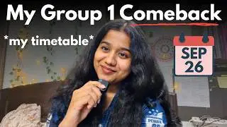 My Daily Timetable for CA INTER Group 1 Sep 26 | ITT training | Strategy and Plan