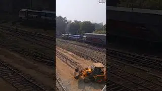 Track🕹Machine | Maintenance🔧Depot | Northern🦺Railway Tuglakabad#railway #shorts #maintanance #viral