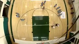 Offensive Drills for Youth Basketball | 3 on 0 Pass and Screen Away Read the Screen by George Karl