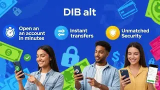 The Easiest Way to Bank in the UAE: DIB alt 🇦🇪📲​How I Manage My Money from My Phone with DIB alt 🤳📈