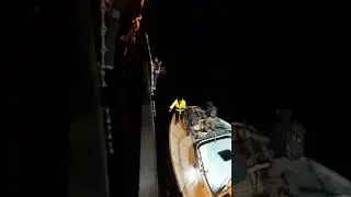 crew change at Malta. very tough life at sea.