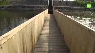 Moses Bridge -- мост, который заставил воды расступиться