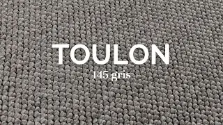 Tapis ext&eacute;rieur et int&eacute;rieur uni TOULON 145 - Gris