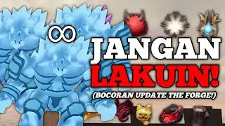 Bongkar BUG Ter-OP INFINITE GOLEM FARM & Bocoran Update Baru di The Forge!