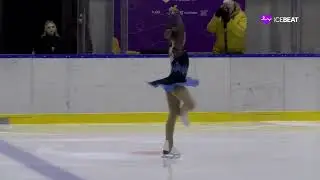 Icebeat Winter Trophy 2024 Beginners Pre Young 2013 Girls FS Silvija SINICKA LTU