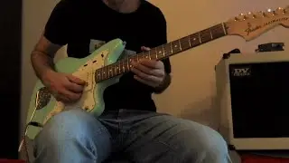 Fender Jazzmaster  - B flat jazz blues