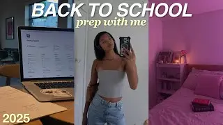 preparing for back to school 📓 shopping for school supplies, organizing, glow up! 