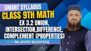 0032 A Properties of,   union and intersection  , operation of three sets