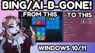 EASILY Remove AI/Bing Suggestions From Windows Search Bar