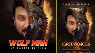I will create a movie poster design | wolfman movie poster
