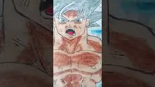 Goku ultra instinct #drawing #shading #shadingdrawing #shortsvideo #art #dragonballdrawing
