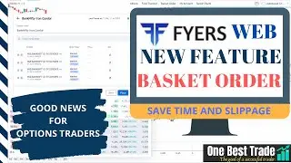 How to place Basket Orders on FYERS Web? | FYERS BASKET ORDER