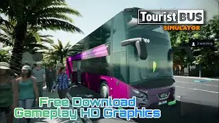 TOURIST BUS SIMULATOR FREE DOWNLOAD GAMEPLAY HD GRAPHICS #simulator