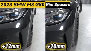12mm vs 20mm BMW Rim Spacers - Which Size Fits 2023 M3 G80?(BONOSS BMW Parts Guide)