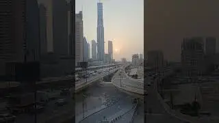 DUBAI SUNSET AMBIENCE #dubai #shorts #sunset