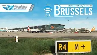 Aerosoft Mega Airport Brussels | Microsoft Flight Simulator | Official Trailer