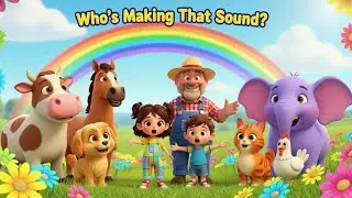 “Fun Animal Sounds Song for Kids 👶 | Sing & Learn Farm Animals!”