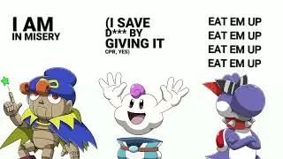 Misery x CPR x Reese's Puffs (but with Super Mario RPG characters)