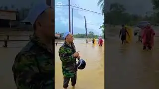 Banjir Bandang Antara Perbatasan Paloh Dan Paya Meuneng 25-11-2025