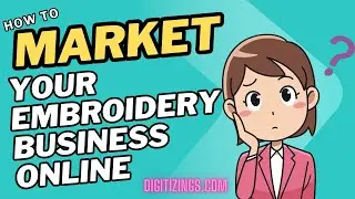 Market Your Embroidery Business Online #smallbusiness