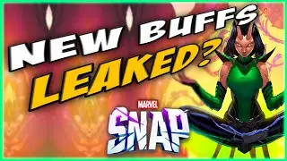 Новые усиления УТЕЧЕНЫ!?! - Marvel Snap