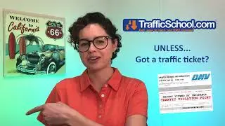 Stay Point-Free with Easy California Online Traffic School&mdash;Only from the Original TrafficSchool.com