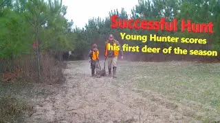 Young Hunter's Successful Deer Hunt