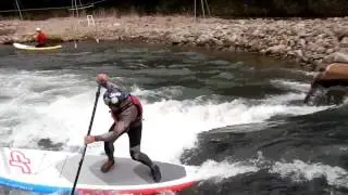 RiverSUP in Japan  Katsura, Nagara, Yamaguchi. Spring,2017