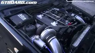 Engine of BMW M5 E34 Turbo 