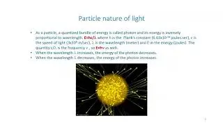 Photometrics Level 1