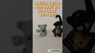 Lego Monkey VS Koala MISPRINT! #lego #misprint #rare #rarelego #legomisprint
