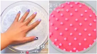 Most Relaxing and Satisfying Slime Videos #73 // Fast Version // Slime ASMR //