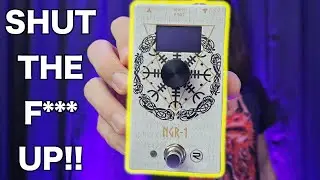 SHUT THE F*** UP!! NGR-1 Noisegate Pedal by RedSeven Amplification
