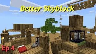Better Skyblock : Generator And Grass Tower?? [Episode 4]