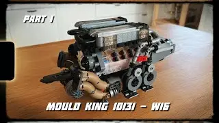 Mould King 10131 - W16 | Part 1 | #mouldking #lego #klemmbausteine #engine #motor #shorts