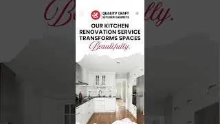 Renovate Your Kitchen with Ease! | Quality Craft Kitchen Cabinet #kitchen #kitchenrenovations