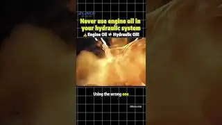 Engine Oil &ne; Hydraulic Oil ⚠️ Costly Mistake Explained! #blince #blincehydraulic