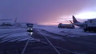 A Full Night-Time Takeoff from Birmingham Airport (BHX)