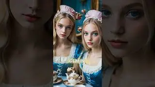 DARK FANTASY : ZODIAC IN WONDERLAND #aiart #ai #zodiac #viralshorts #shorts #dark