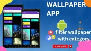 Filter Wallpaper With Category || Wallpaper App in Android Studio Part 4.