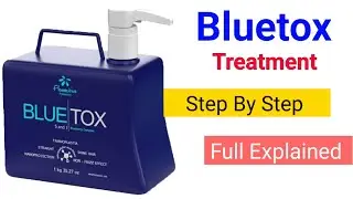 Bluetox Hair Treatment ||Step By Step Full Explained Class || Salonfact