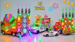 how to make DJ Tarak DJ loading setup cardboard DJ box mini generator with lights