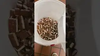 Storing your freeze-dried food before packaging    #freezedried #freezedriedfood #freezedriedcandy
