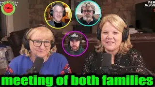 Donna Kelce & Andrea Swift discuss Travis & Taylor Swift's wedding date on New Heights Podcast