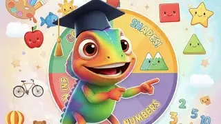 Learning video for kids COLOUR, SHAPE, NUMBER, SIZE #kids #learning#skills 